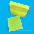 Espessura amarela transparente de 1 a 120 mm de folha de PU para embalagem
